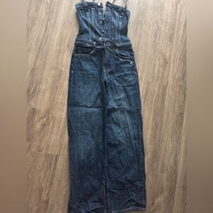 Zara Indigo Denim Trousers